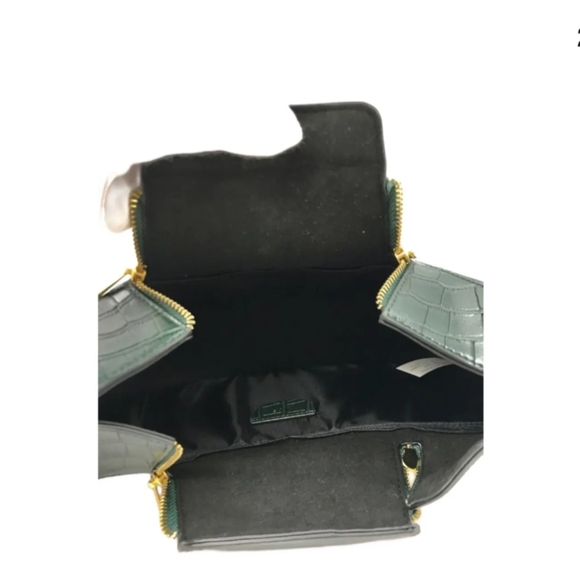 JW Pei Lavender Croc-Embossed Shoulder Bag - Picture 7 of 15